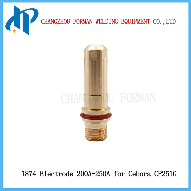 1874 Điện cực cho vật tư đ&egrave;n pin cắt plasma Cep251g 200A-250A