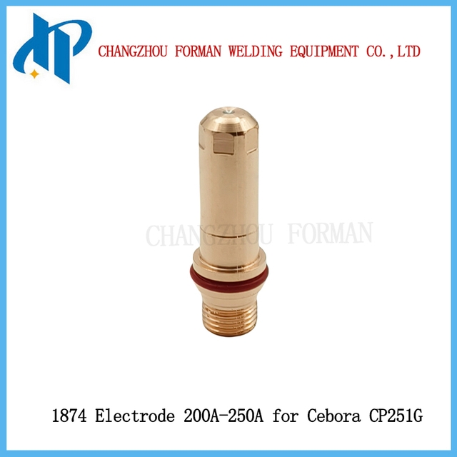 1874 Điện cực cho vật tư đ&egrave;n pin cắt plasma Cep251g 200A-250A