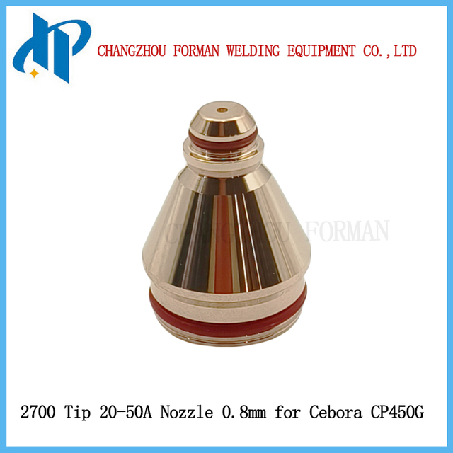 V&ograve;i phun 2700 d&agrave;nh cho vật tư mỏ cắt plasma Cep450G 20A-50A &Oslash; 0,8mm