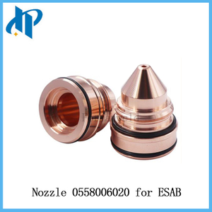 Ugello 0558006020 per materiali di consumo per cannelli per taglio al plasma ESAB PT36 2,0 mm 200 A