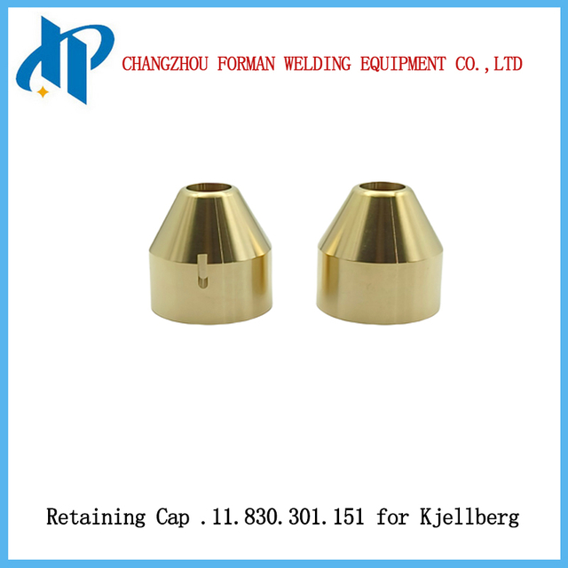 Kjellberg 플라즈마 절단 토치 소모품용 고정 컵 &Oslash; 9.6 노즐 캡 .11.830.301.151