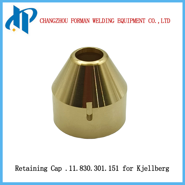 Kjellberg 플라즈마 절단 토치 소모품용 고정 컵 &Oslash; 9.6 노즐 캡 .11.830.301.151