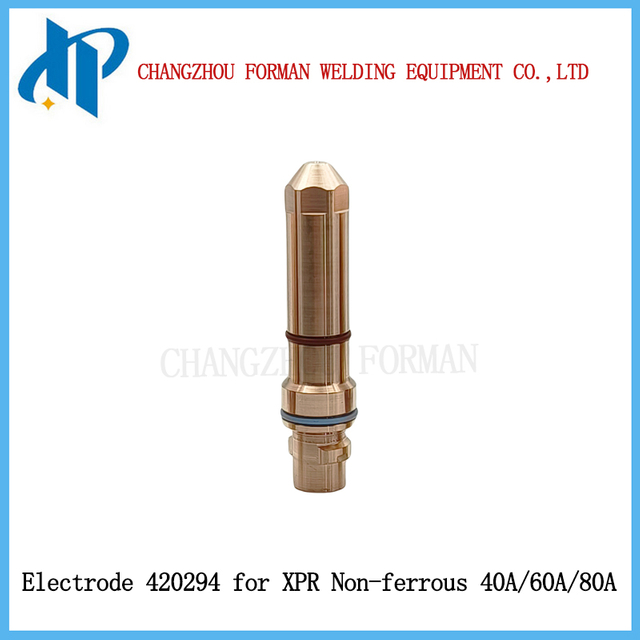 Electrodo 420294 para soldadura fuerte, consumibles de antorcha de corte por plasma no ferrosos XPR, 40A/60A/80A